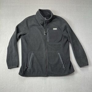 L.L. Bean Mountain Classic Windproof Fleece Jacket Full Zip Black Extra Large XL